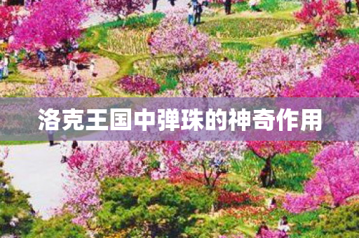 洛克王国中弹珠的神奇作用