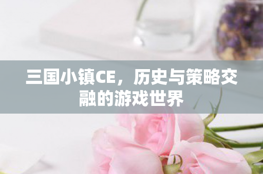 三国小镇CE，历史与策略交融的游戏世界