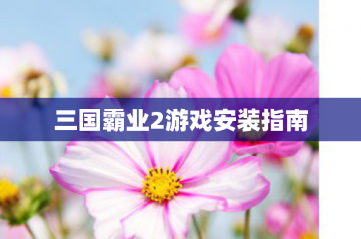 三国霸业2游戏安装指南