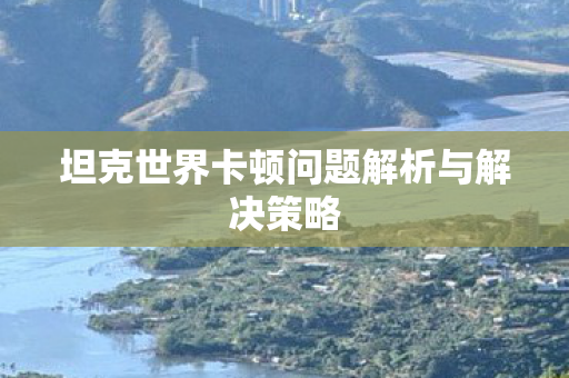 坦克世界卡顿问题解析与解决策略