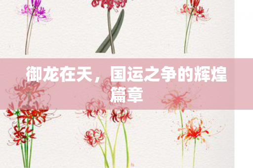 御龙在天，国运之争的辉煌篇章