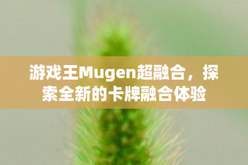 游戏王Mugen超融合，探索全新的卡牌融合体验