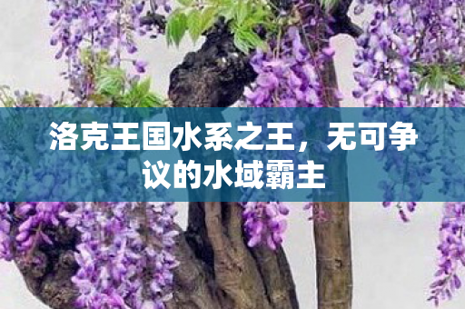 洛克王国水系之王，无可争议的水域霸主