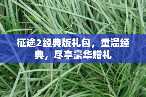 征途2经典版礼包，重温经典，尽享豪华赠礼