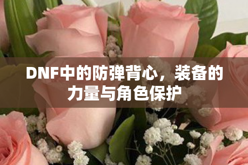 DNF中的防弹背心,装备的力量与角色保护 DNF中的防弹背心,装备的力量与角色保护