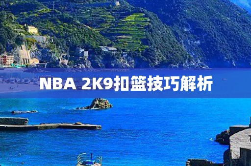 NBA 2K9扣篮技巧解析