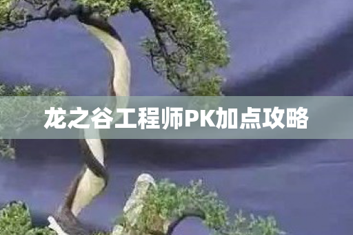 龙之谷工程师PK加点攻略