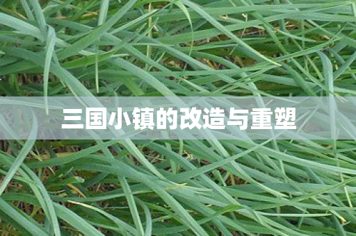 三国小镇的改造与重塑 三国小镇的改造与重塑