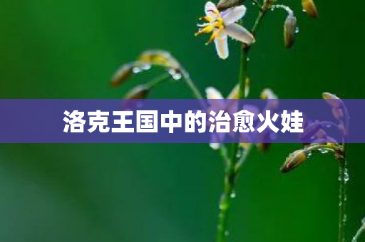 洛克王国中的治愈火娃