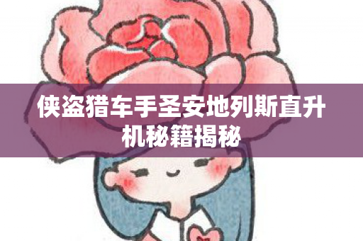 侠盗猎车手圣安地列斯直升机秘籍揭秘