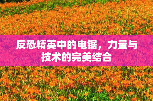 反恐精英中的电锯，力量与技术的完美结合