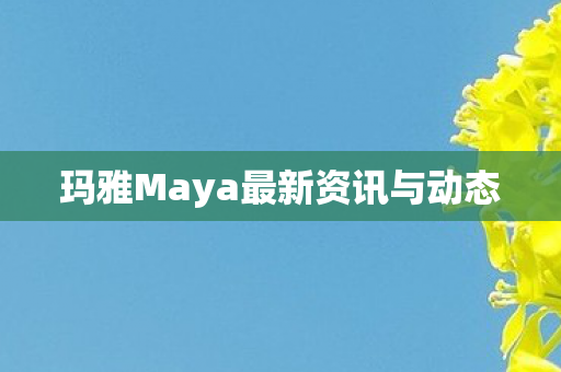 玛雅Maya最新资讯与动态