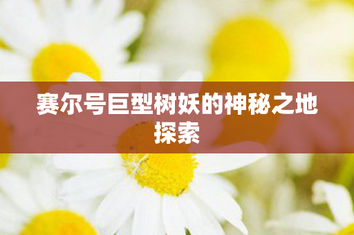 赛尔号巨型树妖的神秘之地探索