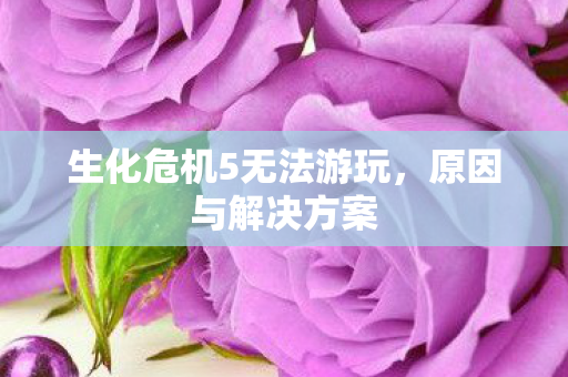 生化危机5无法游玩，原因与解决方案