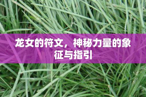 龙女的符文，神秘力量的象征与指引