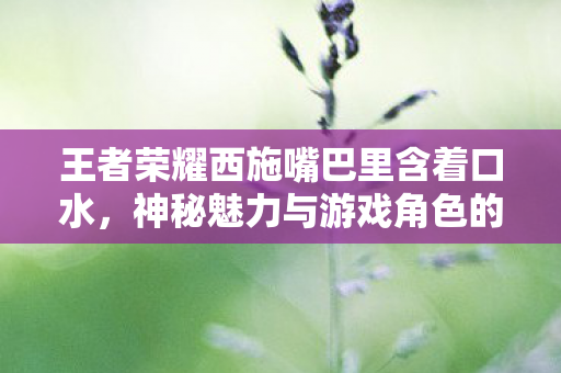 王者荣耀西施嘴巴里含着口水,神秘魅力与游戏角色的深度解读 王者荣耀西施嘴巴里含着口水,神秘魅力与游戏角色的深度解读