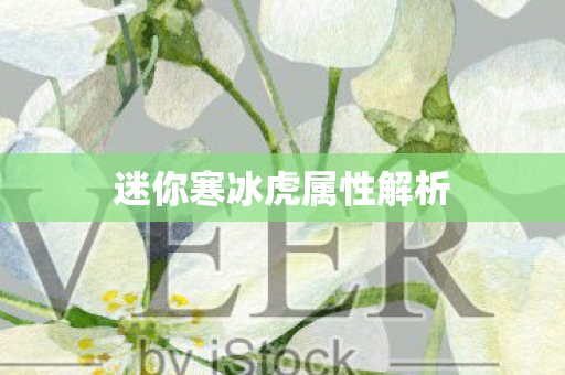 迷你寒冰虎属性解析