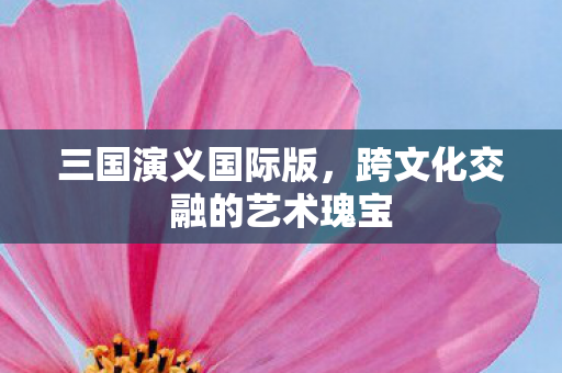三国演义国际版，跨文化交融的艺术瑰宝
