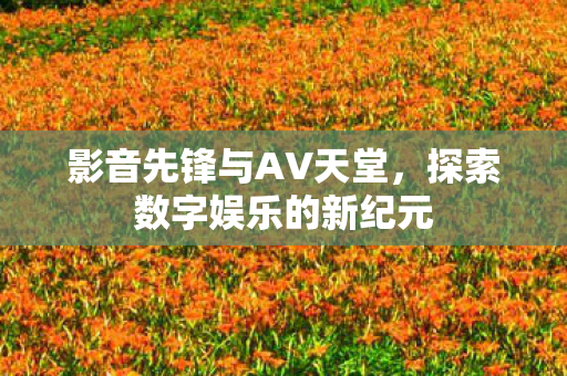 影音先锋与AV天堂,探索数字娱乐的新纪元 影音先锋与AV天堂,探索数字娱乐的新纪元