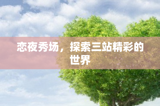 恋夜秀场，探索三站精彩的世界