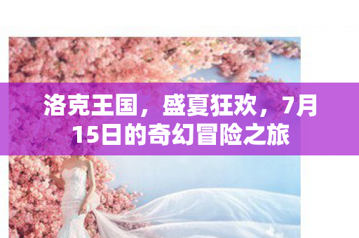 洛克王国，盛夏狂欢，7月15日的奇幻冒险之旅