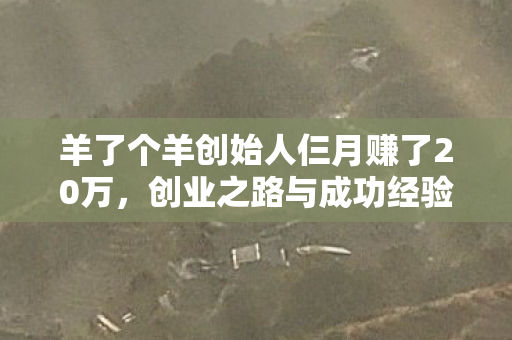 羊了个羊创始人仨月赚了20万,创业之路与成功经验分享 羊了个羊创始人仨月赚了20万,创业之路与成功经验分享