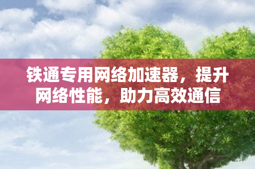 铁通专用网络加速器，提升网络性能，助力高效通信
