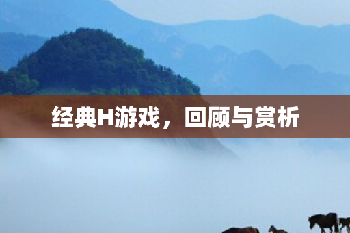 经典H游戏，回顾与赏析