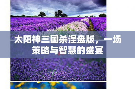 太阳神三国杀涅盘版，一场策略与智慧的盛宴