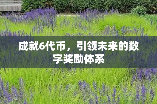 成就6代币,引领未来的数字奖励体系 成就6代币,引领未来的数字奖励体系