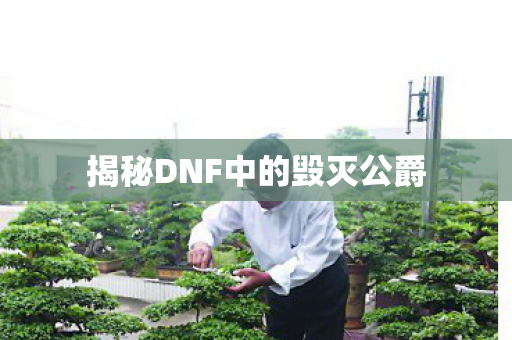 揭秘DNF中的毁灭公爵