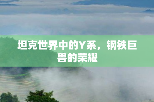 坦克世界中的Y系,钢铁巨兽的荣耀 坦克世界中的Y系,钢铁巨兽的荣耀