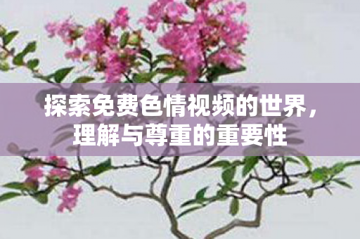 探索免费色情视频的世界，理解与尊重的重要性