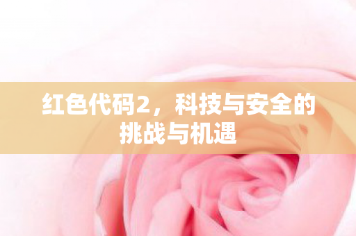 红色代码2，科技与安全的挑战与机遇