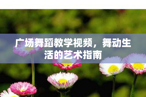 广场舞蹈教学视频，舞动生活的艺术指南