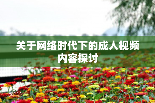 关于网络时代下的成人视频内容探讨