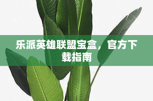 乐派英雄联盟宝盒,官方下载指南 乐派英雄联盟宝盒,官方下载指南