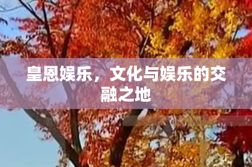 皇恩娱乐,文化与娱乐的交融之地 皇恩娱乐,文化与娱乐的交融之地