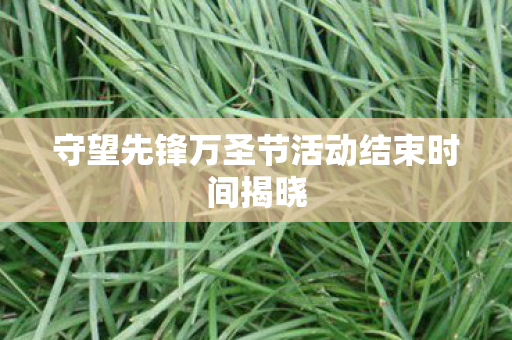 守望先锋万圣节活动结束时间揭晓 守望先锋万圣节活动结束时间揭晓