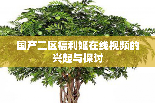 国产二区福利姬在线视频的兴起与探讨 国产二区福利姬在线视频的兴起与探讨