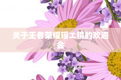 关于王者荣耀瑶エ镜的欢迎会 关于王者荣耀瑶エ镜的欢迎会