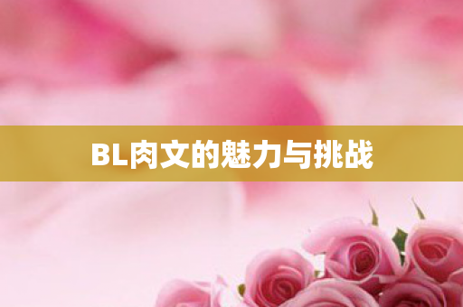 BL肉文的魅力与挑战