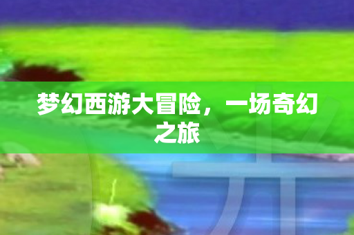 梦幻西游大冒险，一场奇幻之旅