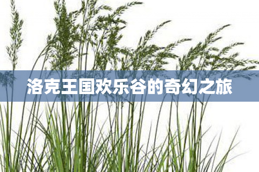 洛克王国欢乐谷的奇幻之旅 洛克王国欢乐谷的奇幻之旅