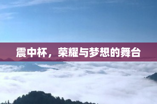 震中杯,荣耀与梦想的舞台 震中杯,荣耀与梦想的舞台