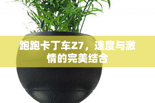 跑跑卡丁车Z7，速度与激情的完美结合