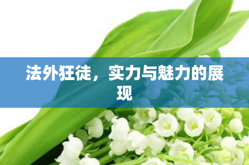 法外狂徒，实力与魅力的展现