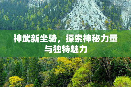 神武新坐骑，探索神秘力量与独特魅力