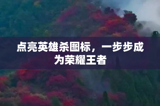 点亮英雄杀图标，一步步成为荣耀王者