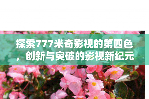 探索777米奇影视的第四色，创新与突破的影视新纪元